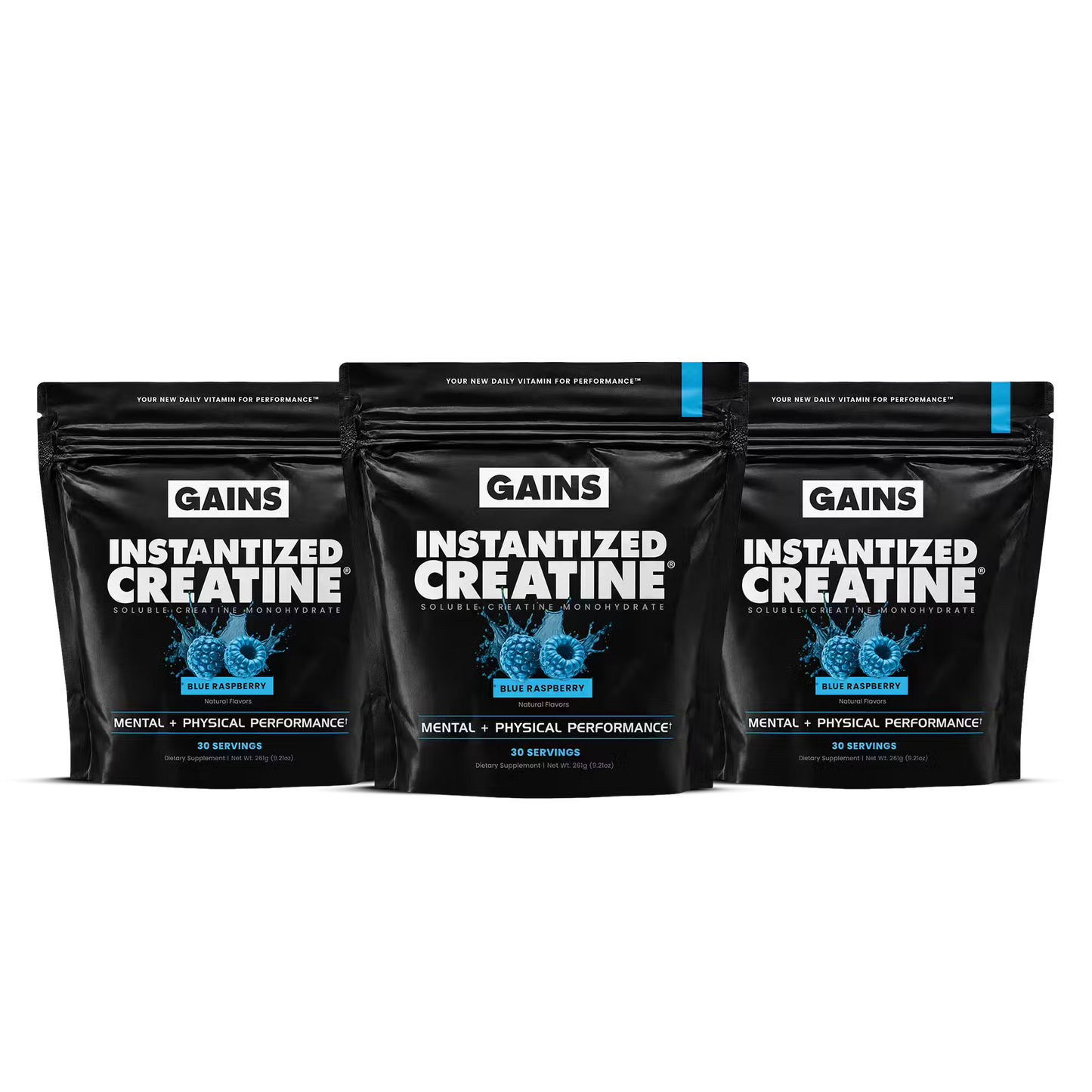 instantized creatine | blue raspberry 90