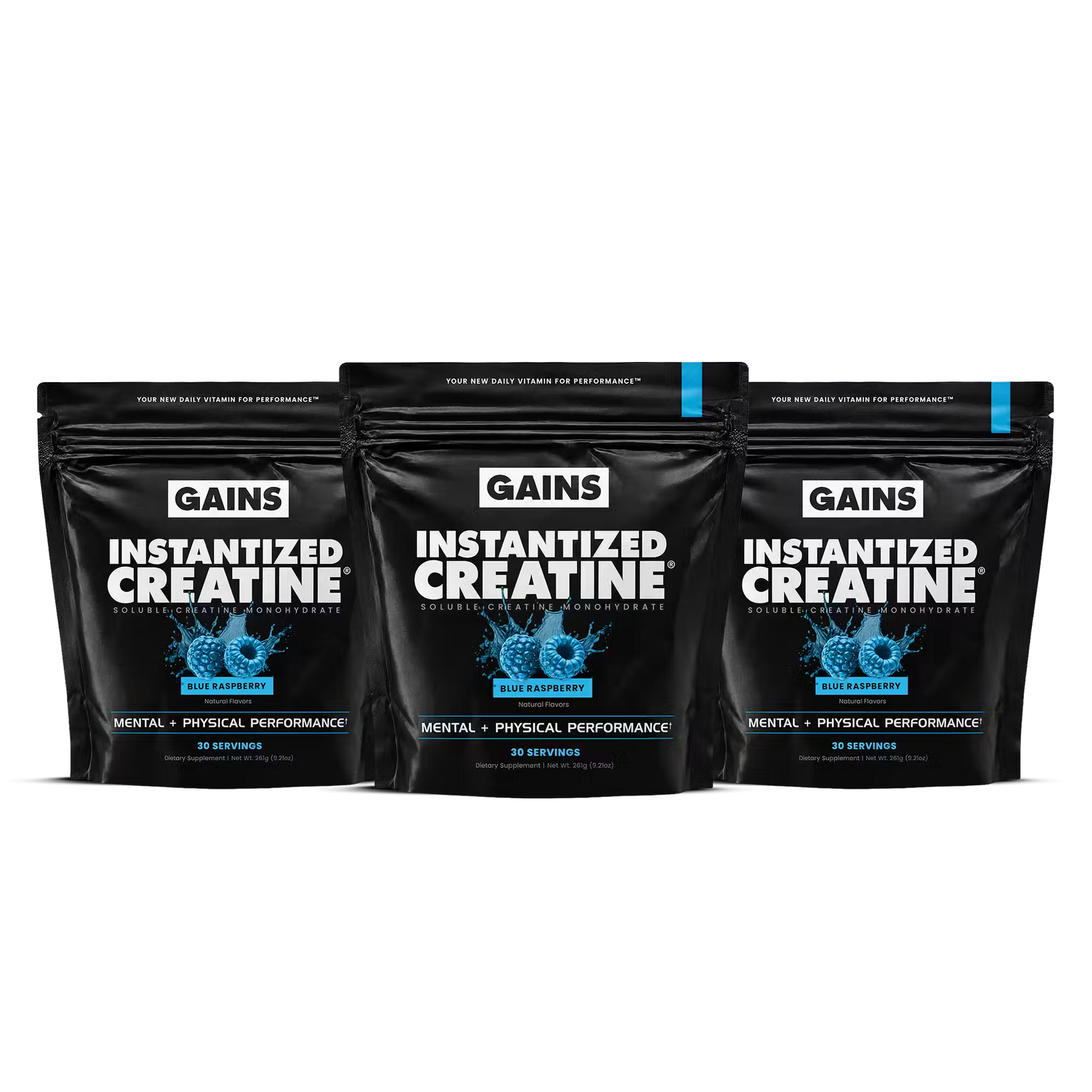 instantized creatine | blue raspberry 90