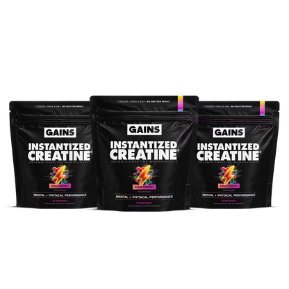 instantized creatine | sour gummy 90
